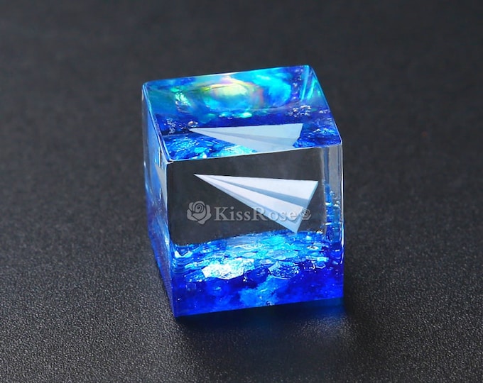 3D Paper crane model filler-Mini Model For Silicone Mold-Filling Materials for Epoxy Resin Mold-Paper airplane Micro Landscape Decor Fillers
