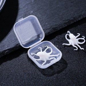 3D Octopus model filler-Mini Octopus Model For Silicone Mold-Filling Materials for Epoxy Resin Mold-Octopus Micro Landscape Decor as fillers
