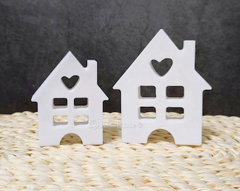 2 maten raamhuis siliconen mal-siliconen gevelhuis mal-vuurtoren gips mal-schoorsteen huis kaars mal-villa beton/hars mallen