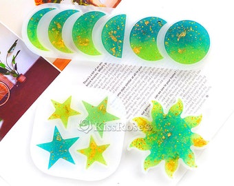 Fun in the sun earring mold set