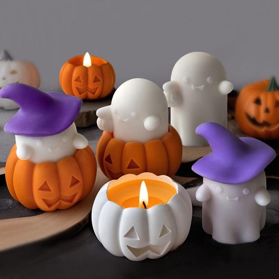 Moule Soufflé Halloween Sorcière Verte – Décoration Fenêtre Double Face 11″ Illuminé (neuf Sous Cello)