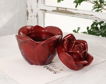 Stampo in resina per portacandele Stampo in silicone per vaso di fiori