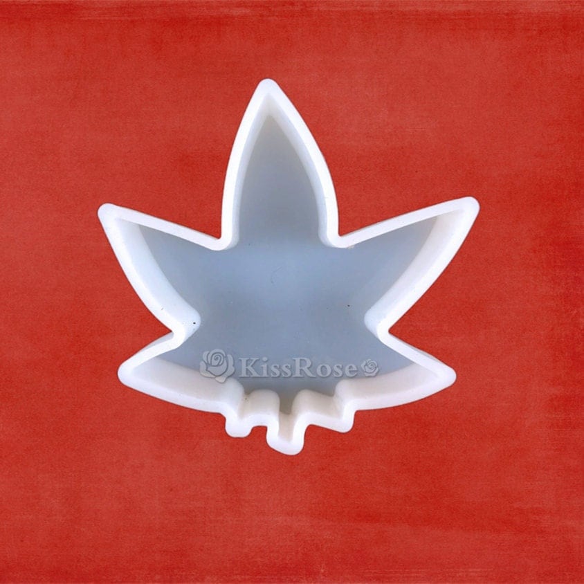 Marijuana Leaf Car Freshie Mold-Weed Leaf Resin Molds-Silicone Freshie Mold-Candle Mold-Soap Mold-Silicone Plaster mold-DIY Freshie Mould