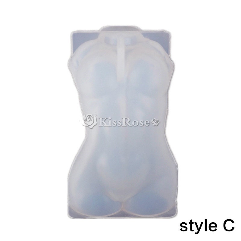 Silicone Woman Body Mold3 Styles Female Body Resin Moldwoman Etsy