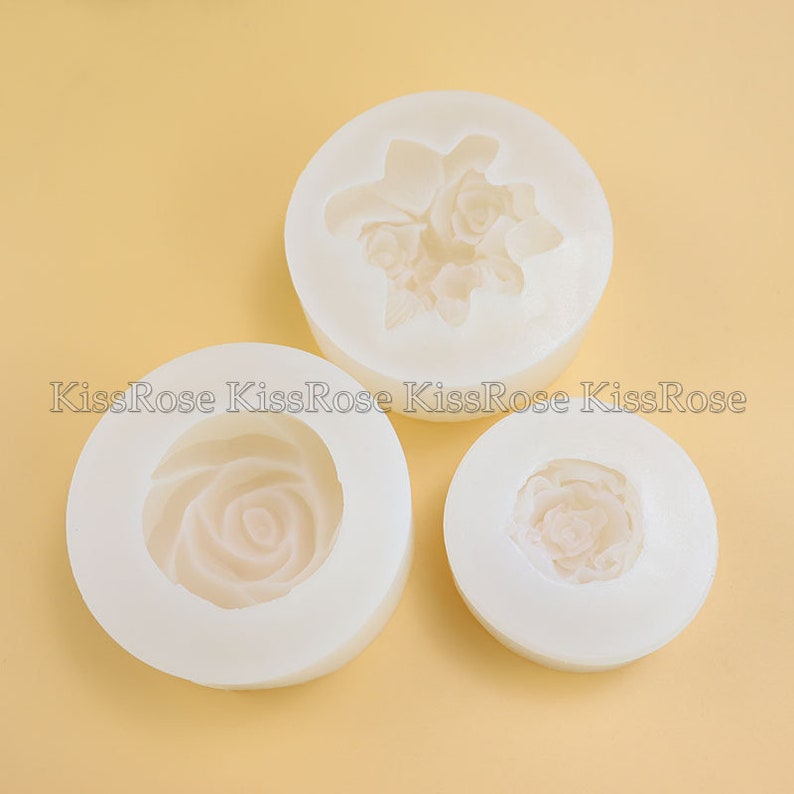 Flower Silicone Mold for Resin Rose Resin Molds Wax Candy Mold Etsy