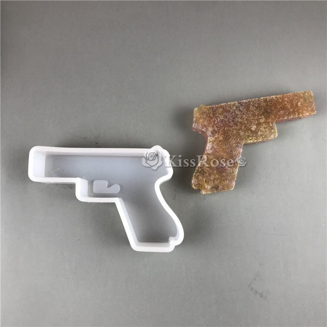 Gun Freshie Moldpistol Epoxy Resin Moldsgun Silicone Mold Etsy