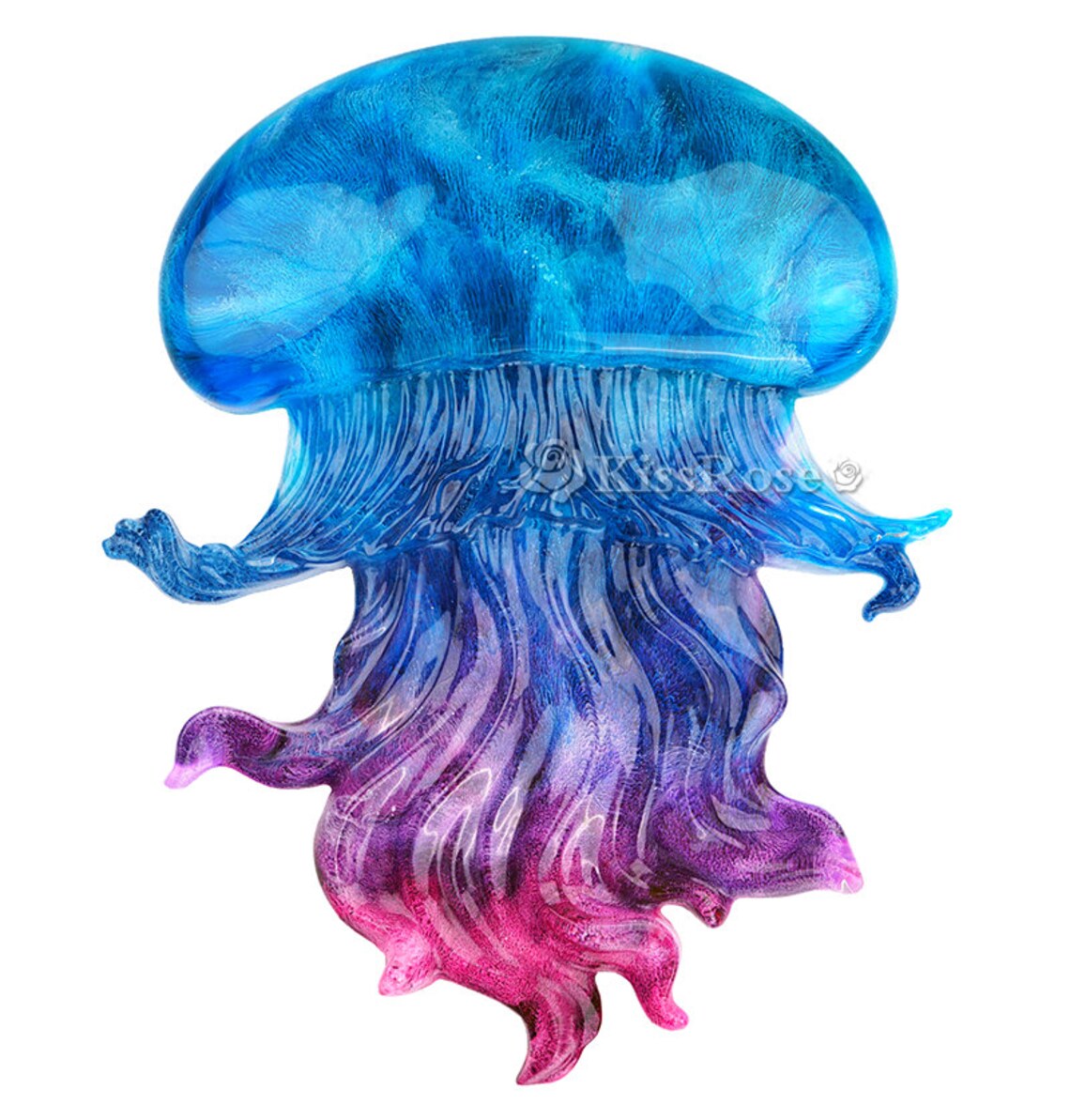 Large silicone jellyfish moldJellyfish resin moldEpoxy resin Etsy