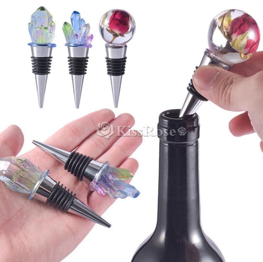 Crystal Stone Bottle Stopper Moldsilicone Bottle Stopper Moldwine