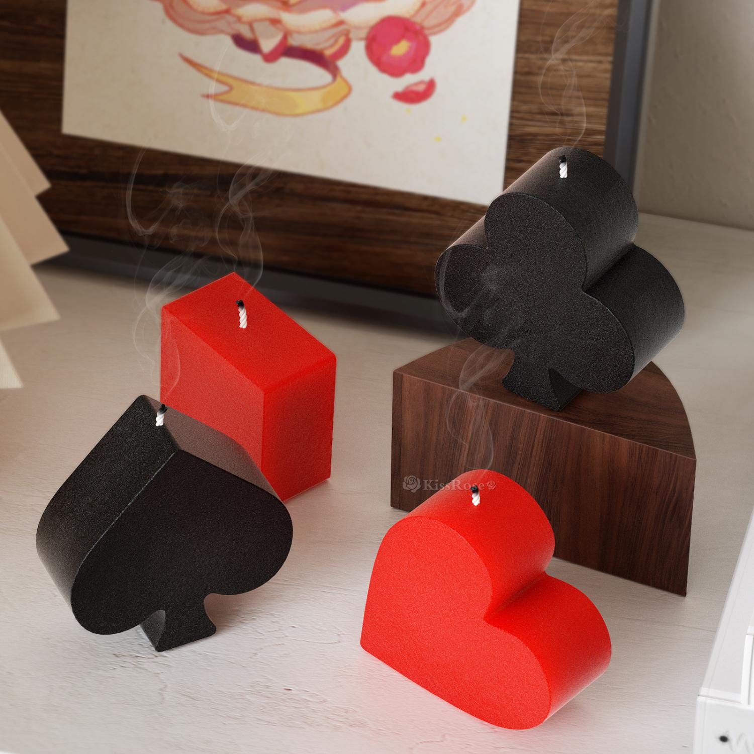 SET STAMPI IN silicone tira carte di credito fai da te stampi per