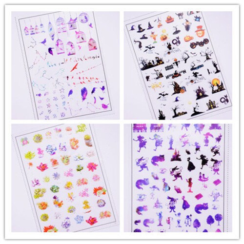 Tranparent Decorate Stickers for Silicon Mold gold Image for Etsy