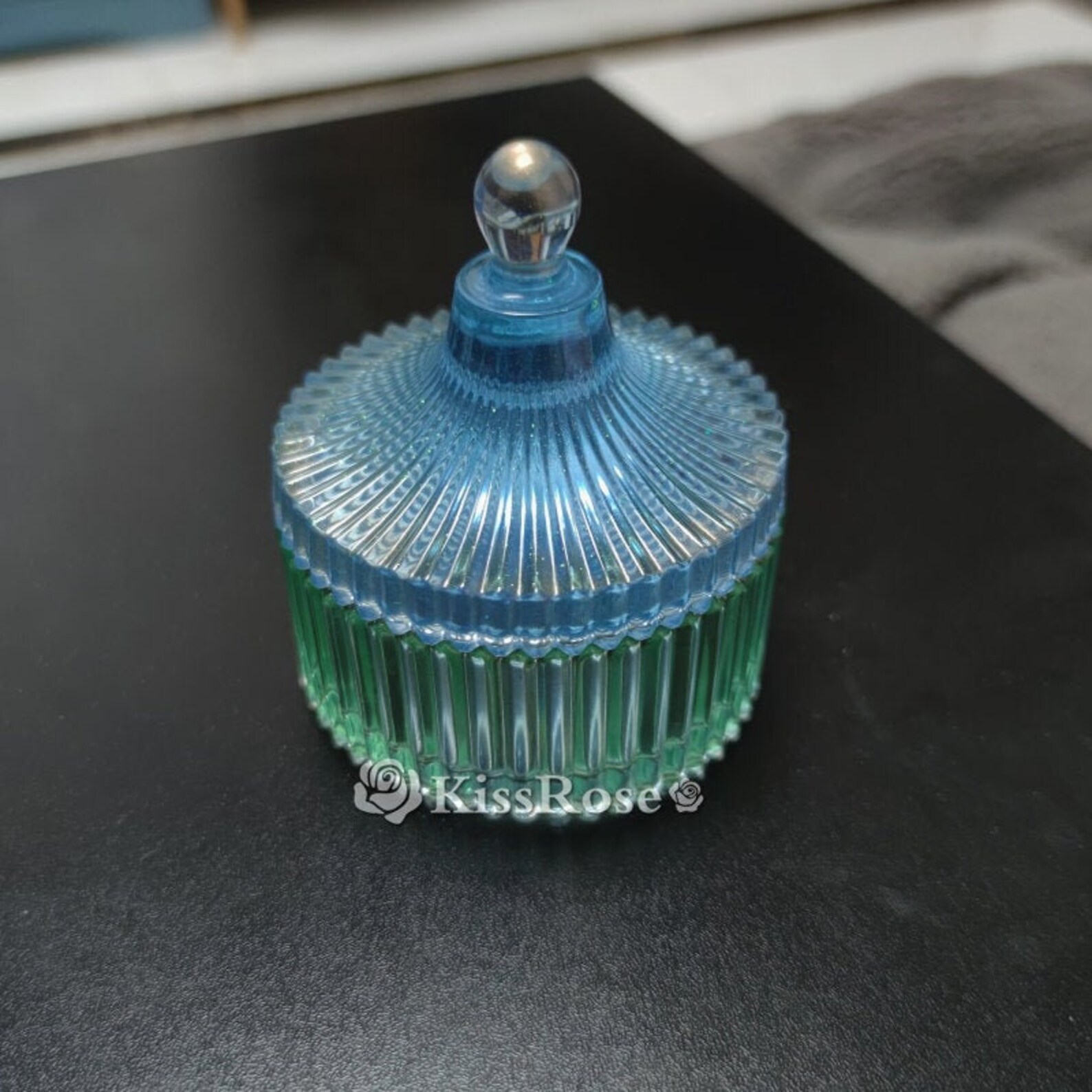 Round stripe Resin box mold with lidJewelry box silicone Etsy