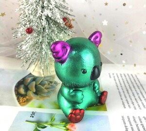 Moule En Silicone Koala Maman Et Bébé - Pour Résine Époxy, Plâtre, Chocolat | DIY Déco, Cadeau Fait Main | Environ 7x5x8 Cm