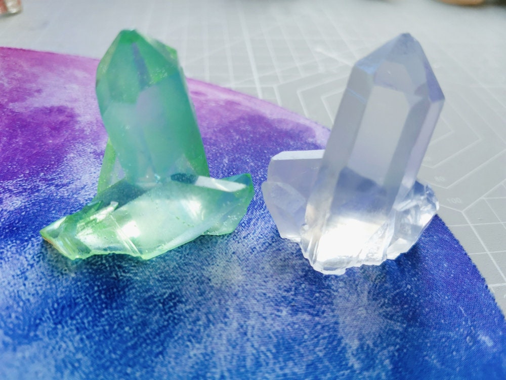 Crystal mold for resin decoration Crystal resin molds Crystal Etsy