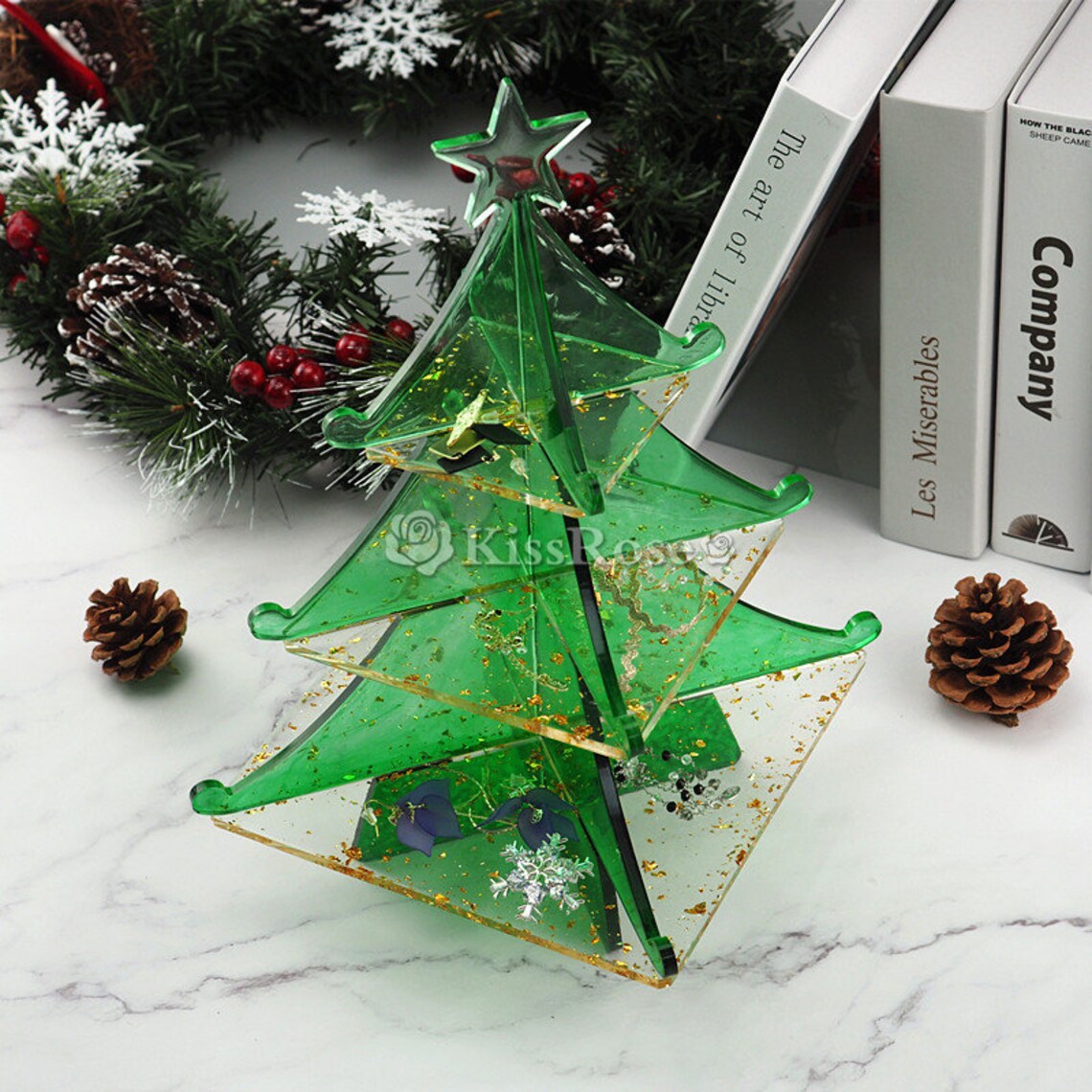 Three Layer Christmas tree Tray Silicone MoldJewelry Gift Etsy