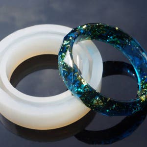 New silicone bangle mold - Flexible silicone bracelet molds - resin jewelry bracelet mold - silicon moulds for jewelry resin craft