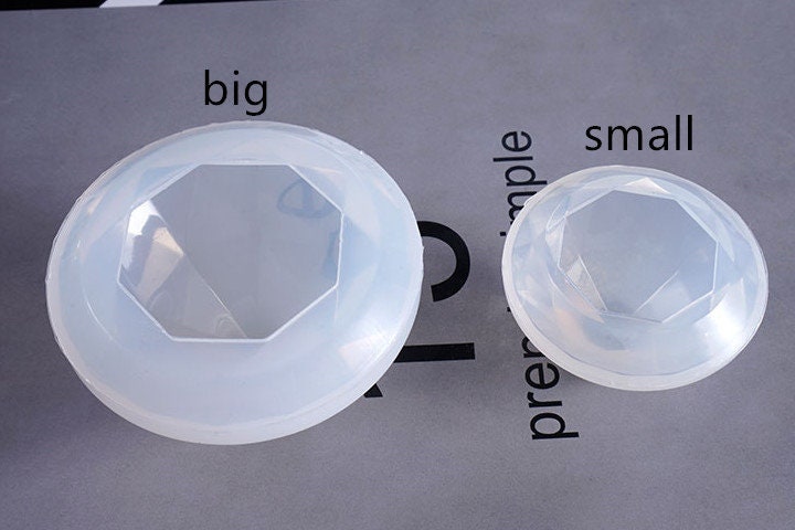 8 Grids Diamond Resin Molds-silicone Diamond Mold-cut Face 