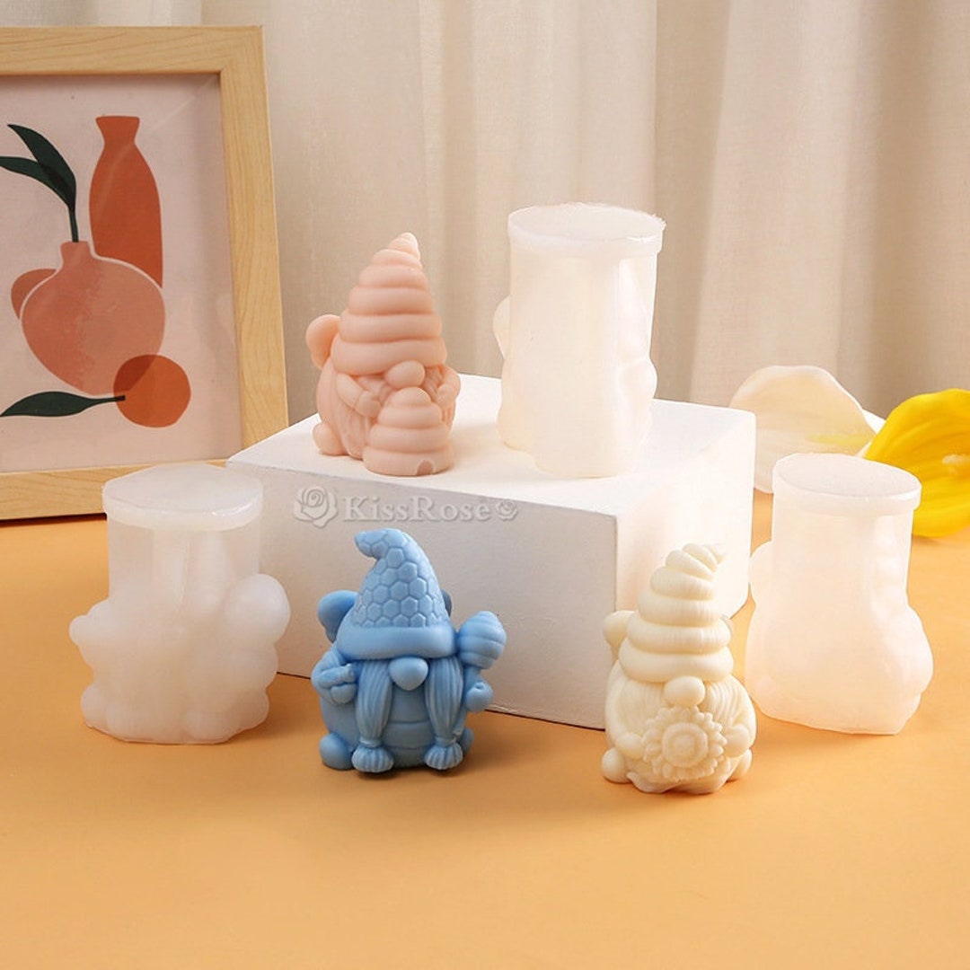 Cute Honey Dwarf Silicone Mold-christmas Dwarf Candle Mold-scented