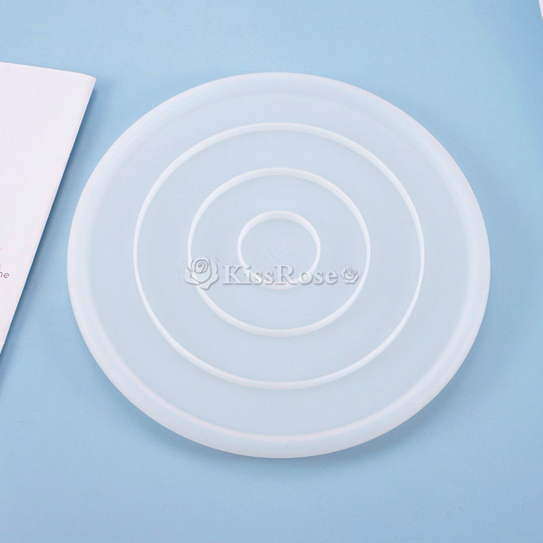 Big size plate silicone mold-Round dish resin molds-Fruit tray mold-Fruit plate mold-Silicon plate mold-Resin dish mold-Resin tray mold