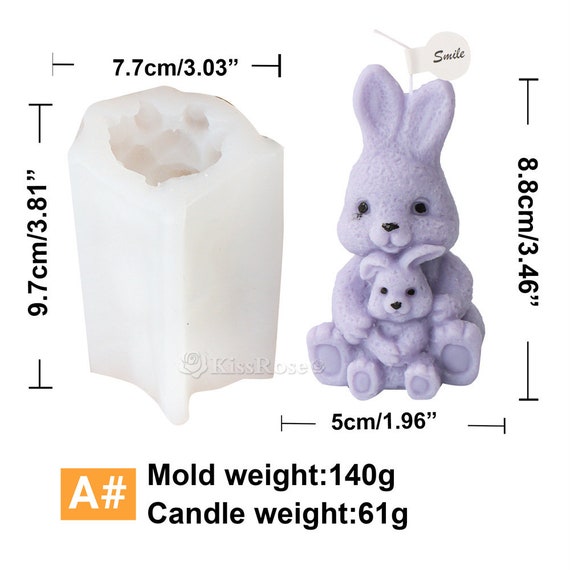 Moule En Silicone œuf De Pâques Motif Fleurs Roses 3D - Pour Chocolat, Bougies, Résine - Qualité Alimentaire, Réutilisable - 12