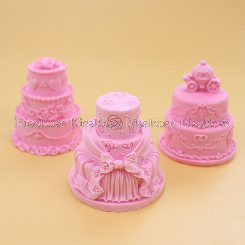 Mini cake silicone mold cake resin molds craft handmade soap Etsy