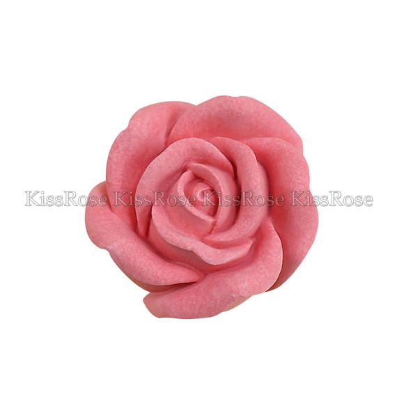 Small Lilly Molds Silicone Tiny Rose Mold 14mm Flower Molds Resin Cabochon  Moulds Fondant Chocolate Polymer Clay Resin 