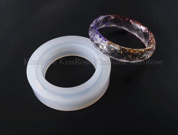 DM156 DIY Bracelet Resin Epoxy Molds Bangle Casting Silicone UV Resina Mould  For Handmade Jewelry Craft