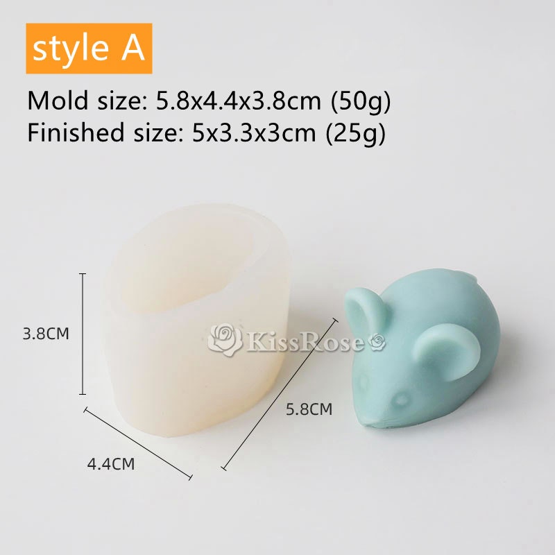 Cute Animal Silicone Candle MoldLucky Cat Candle Silicone Etsy