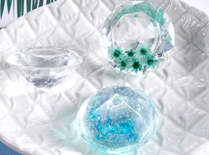 Stampo in silicone a forma di diamante, per la creazione di