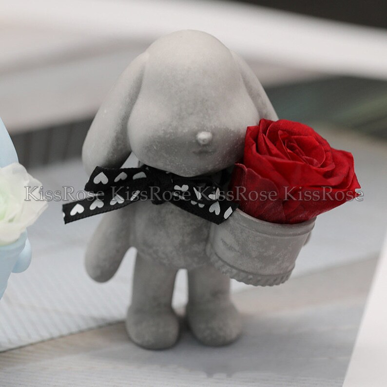 Kawaii Rabbit Plaster Mold Rabbit Candle Mold Silicone Molds | Etsy