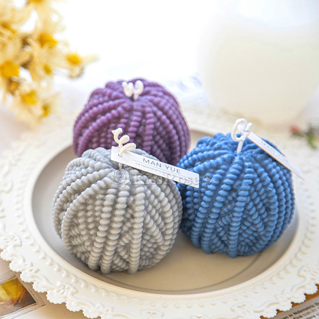 Creative 3D Yarn Ball Candle Moldyarn Ball Silicone Mold for Etsy