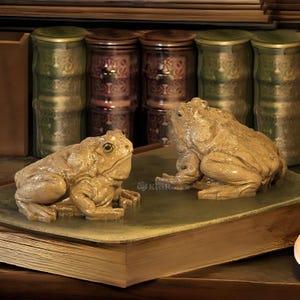 Toad Silicone Mold-Cute Toad Candle Mold-Toad Resin Mold-Silcone Toad Mold-Concrete Cement Toad Mold-Plaster Raysin Art Mold-Resin Craft