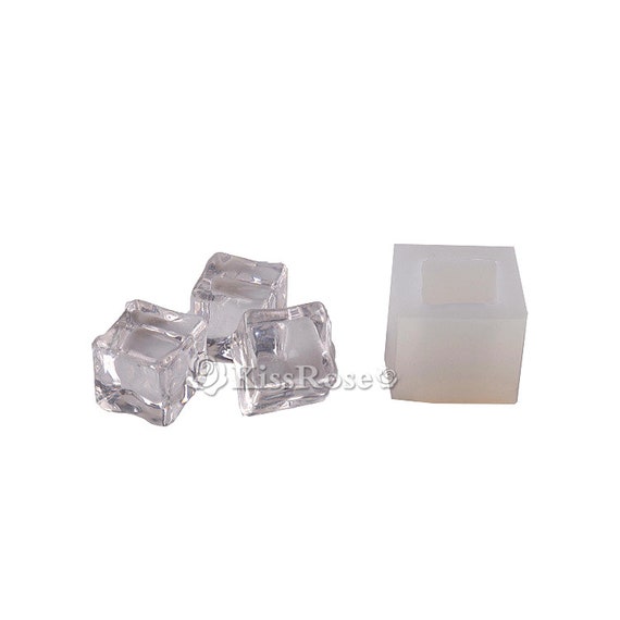 Juego de 12 moldes de resina transparente, moldes de silicona transparente  para resina epoxi, incluye esfera sin costuras, moldes de resina de cubo