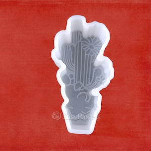 Cactus Car Freshie Mold-Cactus Epoxy Resin Molds-Silicone Freshie Mold-Candle Mold-Soap Mold-Aroma Plaster silicone mold-DIY Freshie Mould