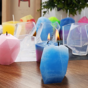 Silicone mold Stone Silicone Mold Cabochon DIY Pendant Jewelry Making Craft Moulds - Clear Candle Mold - Craft Candle Silicon Mold