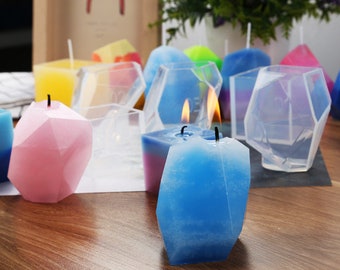 Silicone mold Stone Silicone Mold Cabochon DIY Pendant Jewelry Making Craft Moulds - Clear Candle Mold - Craft Candle Silicon Mold