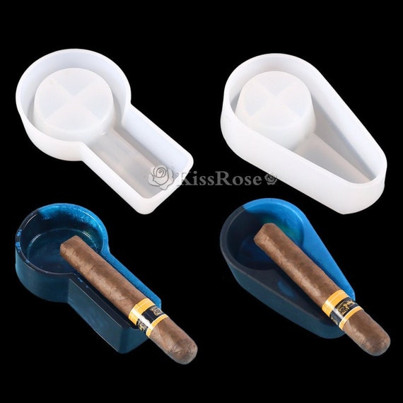 Cigar Ashtray Resin Molds-portable Ashtray Silicone Mold-small