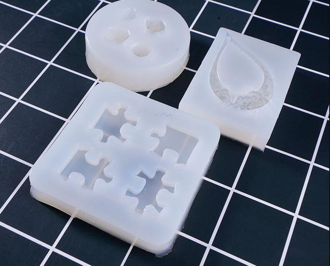 Stud Earring Silicone Resin Mold Silicone Mould Epoxy Resin Etsy UK