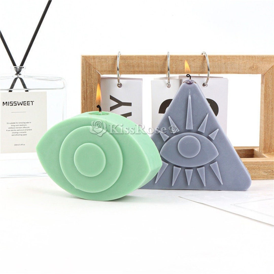 Creative Psychic Eye Candle Mold-silicone Candle Mold-pillar 