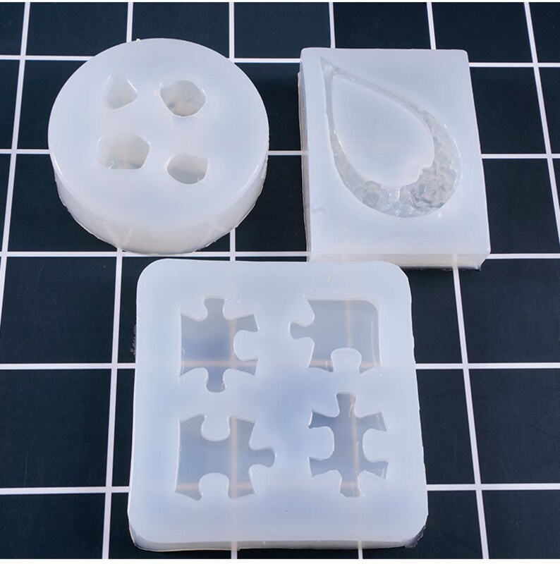 Stud Earring Silicone Resin Mold Silicone Mould Epoxy Resin Etsy