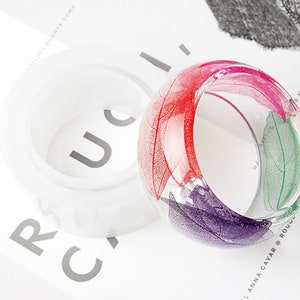 Silicone  bracelet mold - Flexible resin bangle molds - Resin bracelet molds - 54-62mm Size bracelet mould for jewelry craft diy