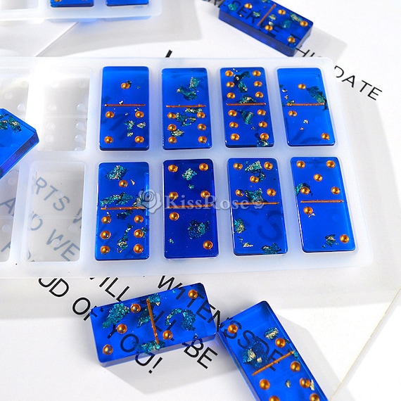 Resin Domino Mold-domino Silicone Mold-resin Dominos Diy-board Game Resin  Mold -  Denmark