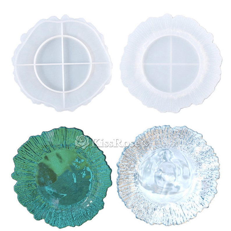 Irregular Silicone Tray Moldfruit Plate Resin Moldepoxy Etsy