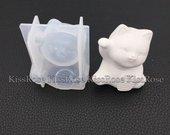 Good Luck Kitty Silicone Mold Pre-Order