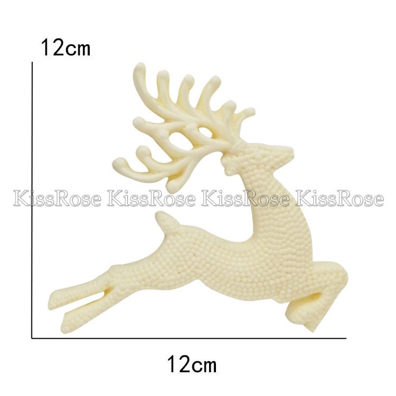 Kawaii elk mold Silicone Mold moose Resin Mold Fondant mold Chocolate mold Candy mold Christmas decoration mold Plaster mold Craft Mold