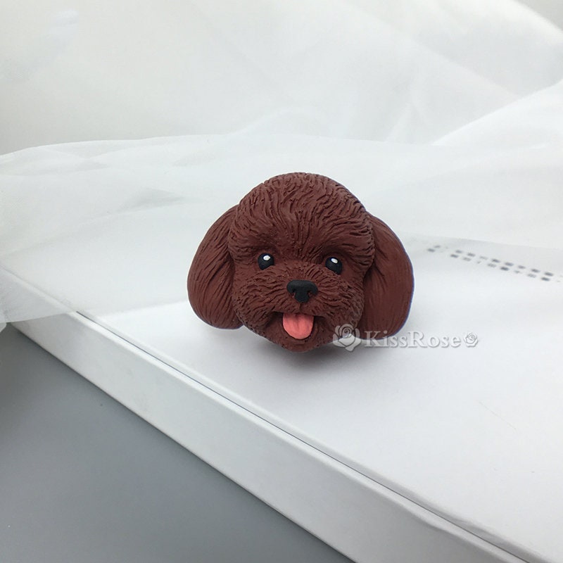Dog and Puppy Silicone Mold (3 Cavity), Animal Pet Mould, Resin Char, MiniatureSweet, Kawaii Resin Crafts, Decoden Cabochons Supplies