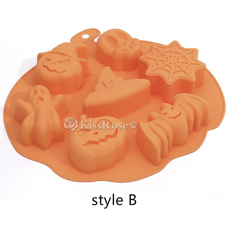 Halloween Element Silicone mold-Pumpkin head resin molds-Resin | Etsy