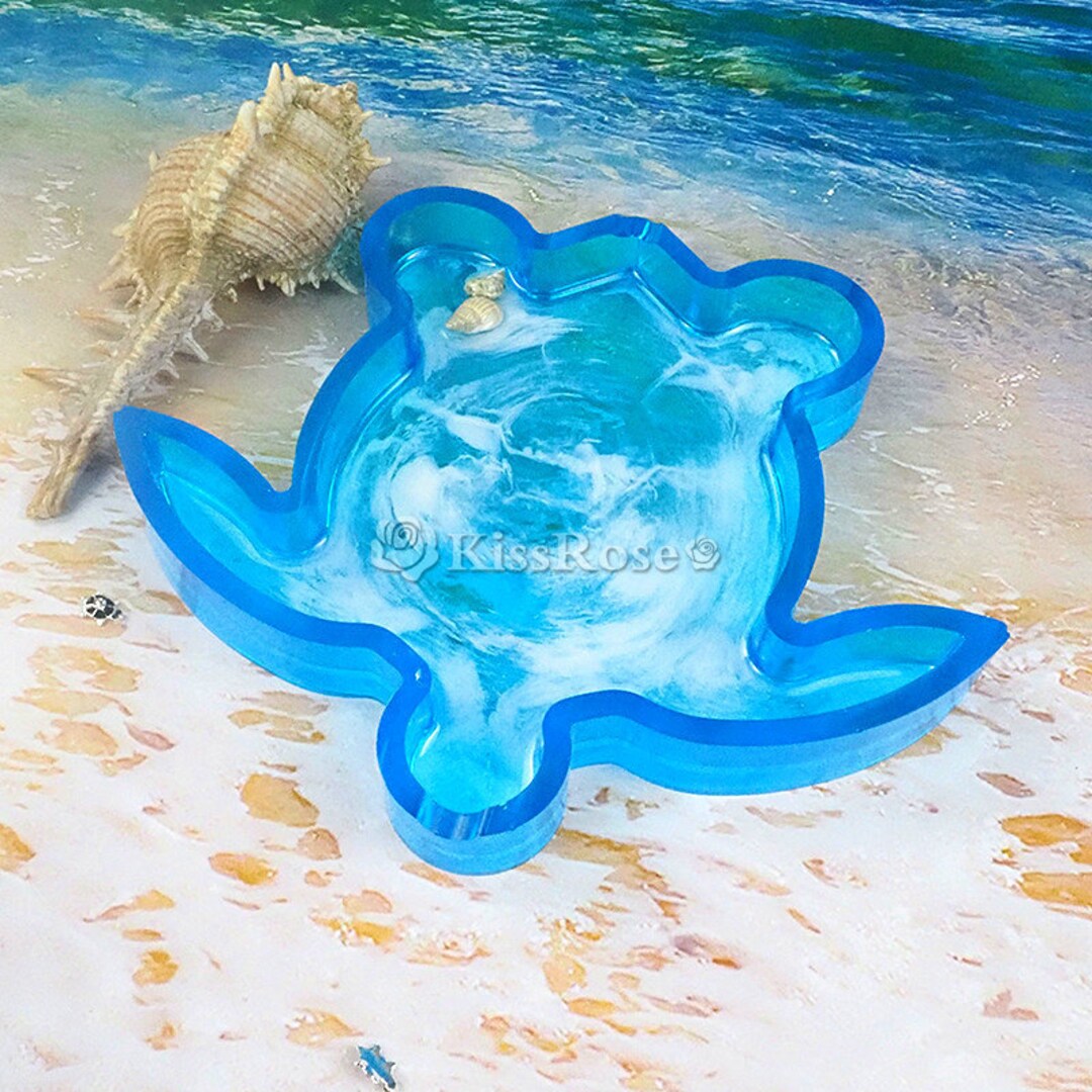 Sea Turtle Ashtray Mold-sea Turtle Ashtray Resin Mold-sea Turtle Cigar ...