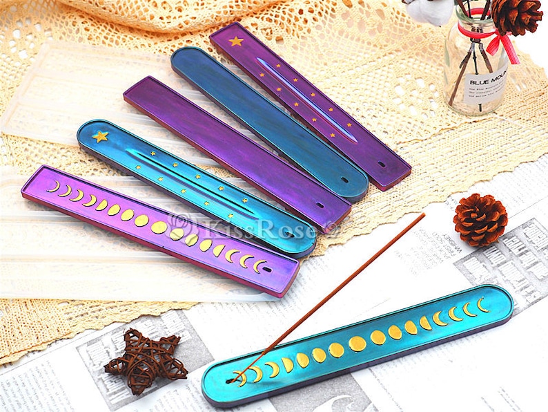 Silicone Incense stick holder moldLong strip Incense burner Etsy