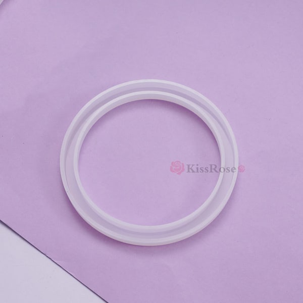 95mm key ring silicone mold-Bag ring handle resin mold-Silicon jewelry mold-Epoxy resin craft mold
