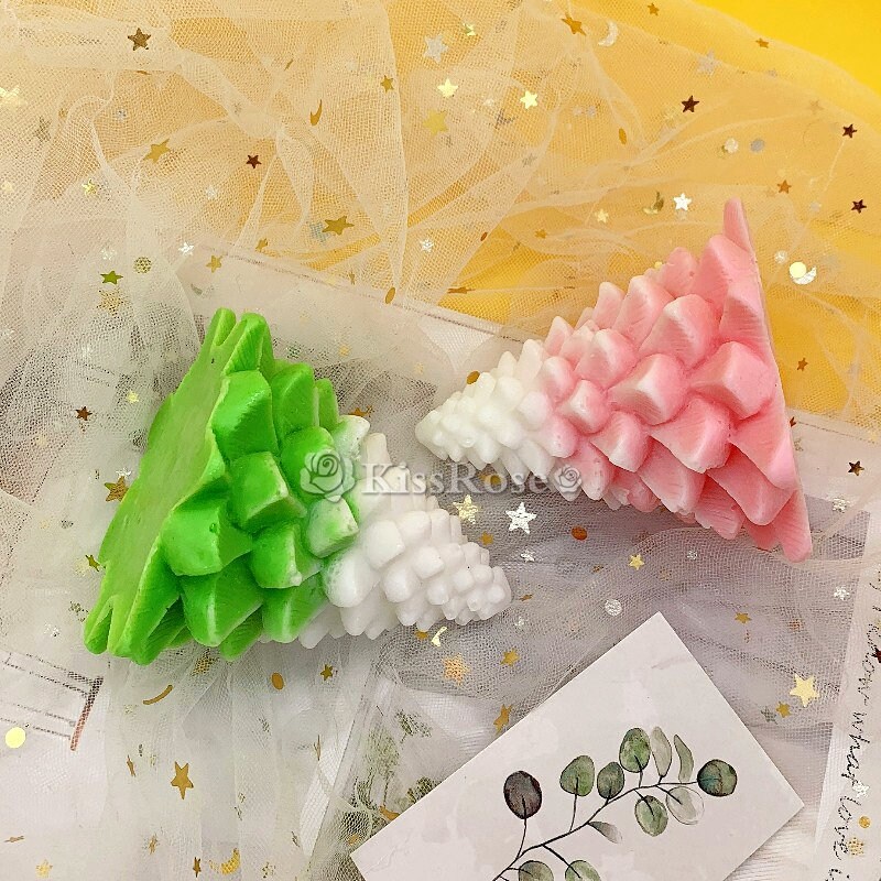 Pine Candle Silicone Moldchristmas Tree Candle Moldsilicone Etsy UK
